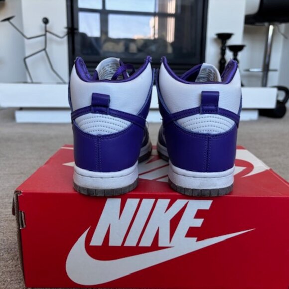 Nike Women's Dunk Hi Sneakers in Perfect Condition - Picture 6 of 7